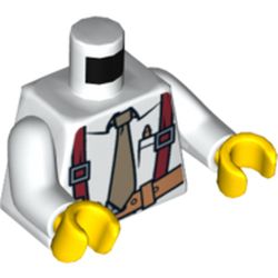 Minifiguren Oberteil Nr.2083 (Vorarbeiter)