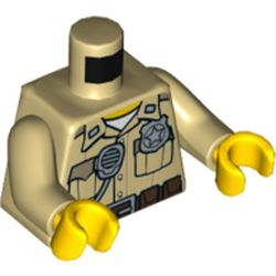 Minifiguren Oberteil Nr.2879 (Polizei)