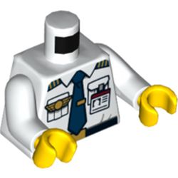 Minifiguren Oberteil Nr.5078 (Pilot)