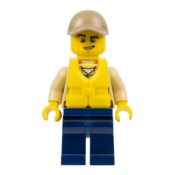 Polizist mit Schwimmweste (City)