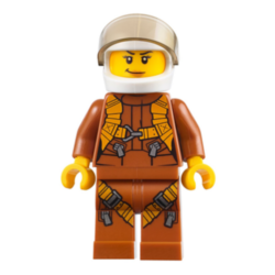 Dschungelforscher Hubschrauber Pilotin (City)