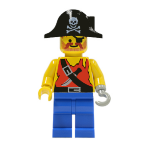 Pirat mit Totenkopf Hut (Pirates)