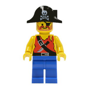 Pirat mit Totenkopf Hut (Pirates)