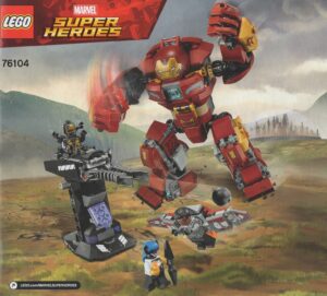 76104: LEGO® MARVEL Super Heroes Bauanleitung The Hulkbuster Smash-Up