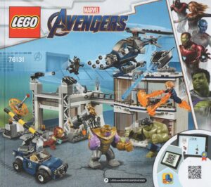 76131: LEGO® MARVEL Super Heroes Bauanleitung Avengers-Hauptquartier