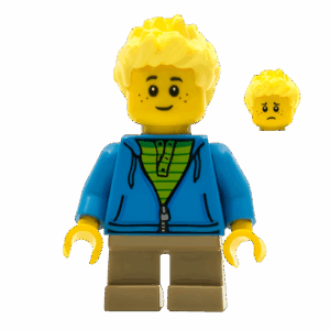 Junge mit Sommersprossen (City)