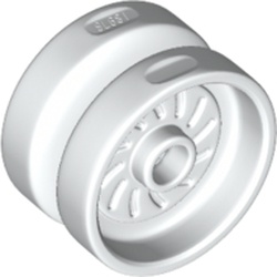 Technic Felge Ø 18 x 12 mm mit Kreuzloch