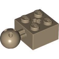 Technic Stein 2x2 mit Ball / Kugel