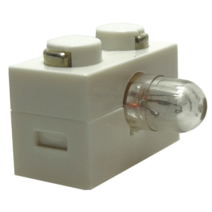 Classic Stein 1x2 9V mit 1 Blinklicht