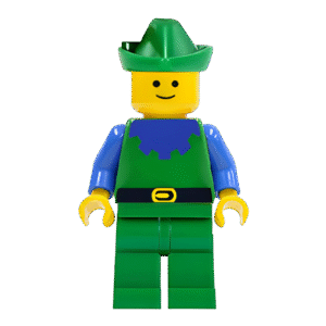 Waldmann blau mit Hut (Forestman)