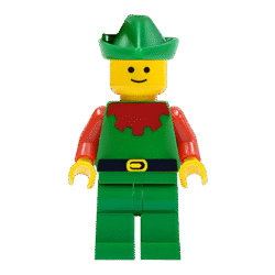 Waldmann rot mit Hut (Forestman)