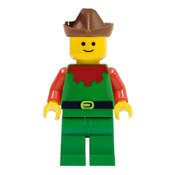 Waldmann rot mit Hut (Forestman)