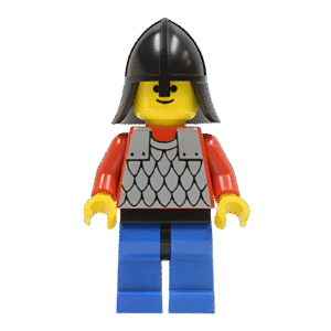 Burgwache mit Kettenhemd (Black Knights)