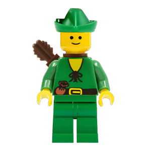 Waldmann mit Hut und Köcher (Forestman)