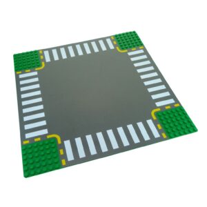 Classic Bauplatte 32x32 Kreuzung (Strassenplatte)