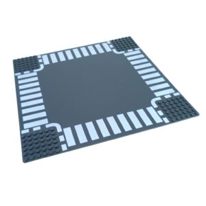 Classic Bauplatte 32x32 Kreuzung (Strassenplatte)