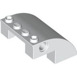 Technic Stein – Dachelement mit Bogen 4x4x2