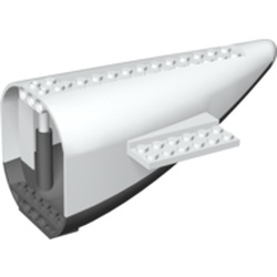 Technic Flugzeug Heck 8x16x7