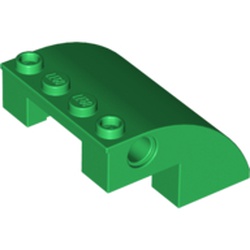 Technic Stein – Dachelement mit Bogen 4x4x2