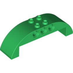 Technic Stein - Dachelement mit Bogen 2x8x2