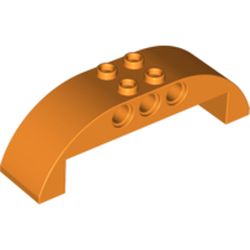 Technic Stein - Dachelement mit Bogen 2x8x2