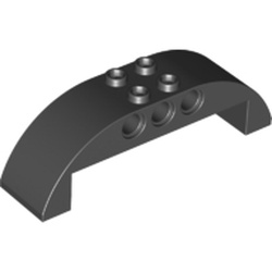 Technic Stein – Dachelement mit Bogen 2x8x2