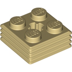 Classic Platte 2x2x2/3 mit Kreuzloch