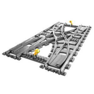 Classic Zugschiene 9V Doppelte Übergangsschiene / Weiche