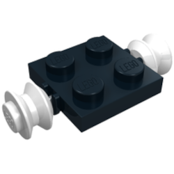 Classic Achsplatte 2x2 mit Achse und Felge