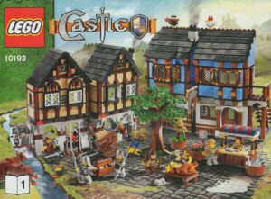 10193: LEGO® Castle Bauanleitung Mittelalter Marktplatz