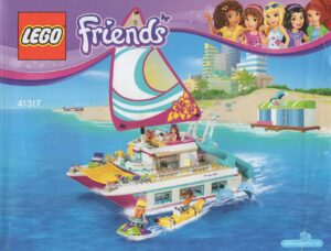 41317: LEGO® Friends Bauanleitung Sunshine Catamaran