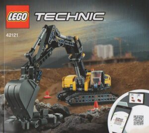 42121: LEGO® Technic Bauanleitung Hydraulikbagger