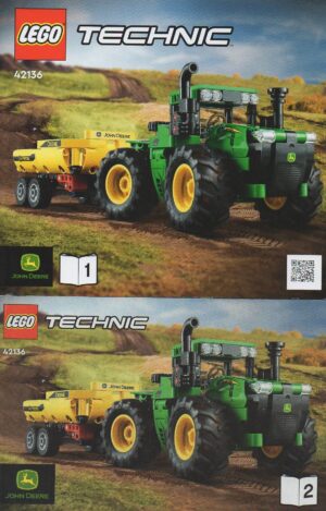 42136: LEGO® Technic Bauanleitung John Deere 9620R 4WD Tractor