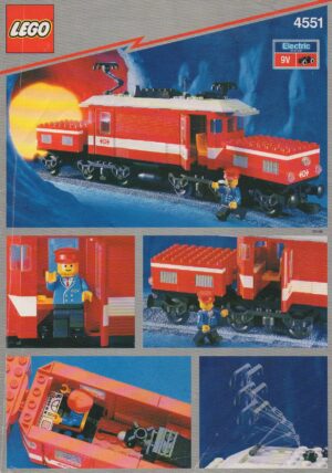 4551: LEGO® System Bauanleitung Crocodile Locomotive