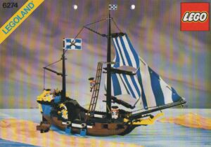 6274: LEGO® System Bauanleitung Caribbean Clipper