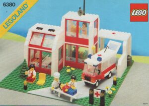 6380: LEGO® System Bauanleitung Notfallbehandlungszentrum