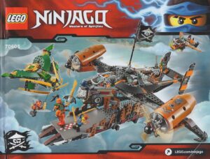 70605: LEGO® Ninjago Bauanleitung Luftschiff des Unglücks