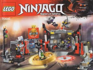 70640: LEGO® Ninjago Bauanleitung Hauptquartier der Motorradfahrer
