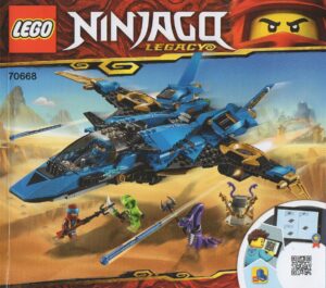 70668: LEGO® Ninjago Bauanleitung Jays Donner-Jet
