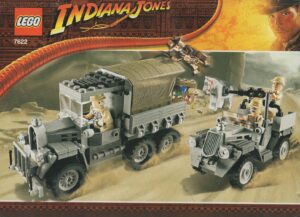 7622: LEGO® Indiana Jones Bauanleitung Die Jagd nach dem gestohlenen Schatz