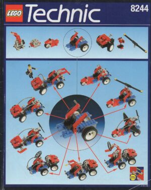 8244: LEGO® Technic Bauanleitung Cabrios