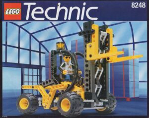 8248: LEGO® Technic Bauanleitung Gabelstapler