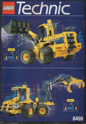 8459: LEGO® Technic Bauanleitung Pneumatic Front-End Loader