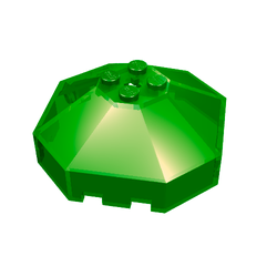 Classic Windschutzscheibe 6x6 Octagonal mit Kreuzloch